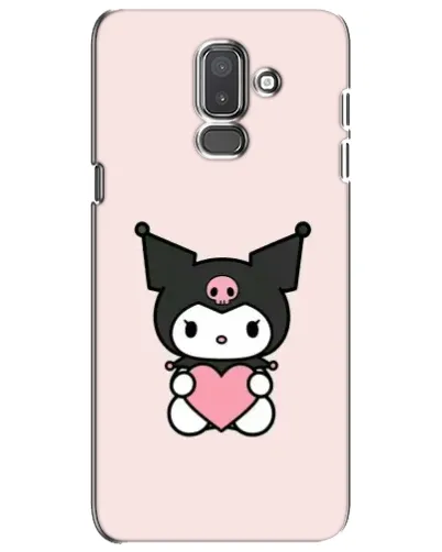 Чохол для Samsung Galaxy J8 2018 (J810) з картинкою «Kuromi та серце» Чохол для Samsung Galaxy J8 2018 (J810) з картинкою «Kuromi та серце»