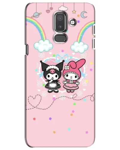 Чохол для Samsung Galaxy J8 2018 (J810) з картинкою «My Melody та Kuromi» Чохол для Samsung Galaxy J8 2018 (J810) з картинкою «My Melody та Kuromi»