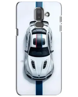 Чехол для Samsung Galaxy J8 2018 (J810) с картинкой «Вид сверху — BMW M»