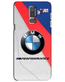 Чехол для Samsung Galaxy J8 2018 (J810) с картинкой «BMW Performance стиль»