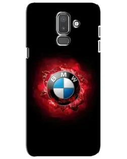 Чехол для Samsung Galaxy J8 2018 (J810) с картинкой «Логотип BMW — вспышка»