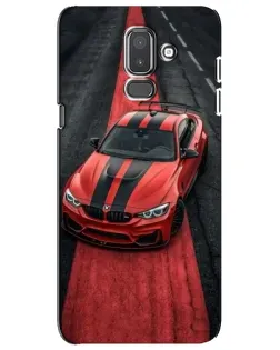 Чехол для Samsung Galaxy J8 2018 (J810) с картинкой «BMW на красной дорожке»