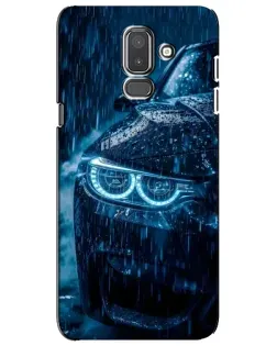 Чохол для Samsung Galaxy J8 2018 (J810) з картинкою «BMW під дощем»