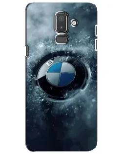 Чохол для Samsung Galaxy J8 2018 (J810) з картинкою «Логотип BMW — лід»