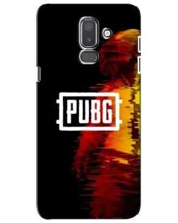 Чохол для Samsung Galaxy J8 2018 (J810) з картинкою «Яскравий логотип PUBG»