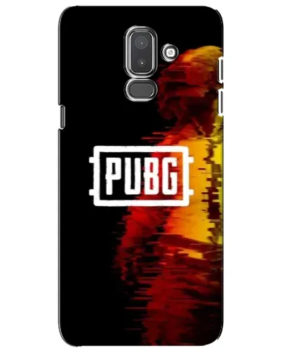 Чохол для Samsung Galaxy J8 2018 (J810) з картинкою «Яскравий логотип PUBG»