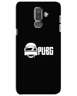 Чехол для Samsung Galaxy J8 2018 (J810) с картинкой «PUBG — классический лого»