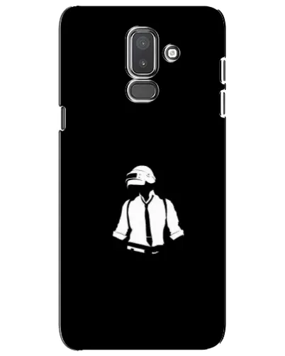 Чехол для Samsung Galaxy J8 2018 (J810) с картинкой «PUBG — белый шлем» Чехол для Samsung Galaxy J8 2018 (J810) с картинкой «PUBG — белый шлем»