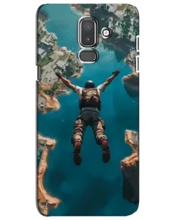 Чехол для Samsung Galaxy J8 2018 (J810) с картинкой «PUBG — свободное падение»
