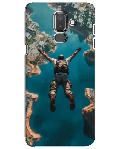 Чехол для Samsung Galaxy J8 2018 (J810) с картинкой «PUBG — свободное падение» Чехол для Samsung Galaxy J8 2018 (J810) с картинкой «PUBG — свободное падение»