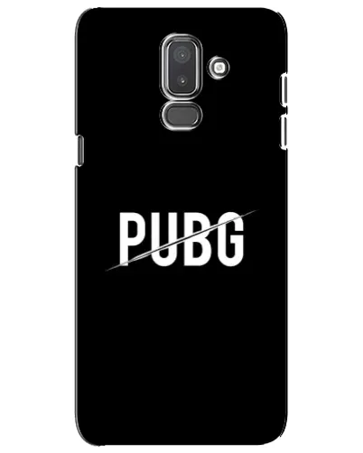 Чехол для Samsung Galaxy J8 2018 (J810) с картинкой «PUBG — белый логотип» Чехол для Samsung Galaxy J8 2018 (J810) с картинкой «PUBG — белый логотип»