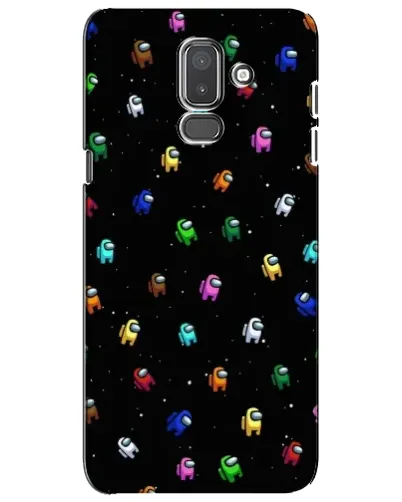 Чехол для Samsung Galaxy J8 2018 (J810) с картинкой «Экипаж Among Us» Чехол для Samsung Galaxy J8 2018 (J810) с картинкой «Экипаж Among Us»