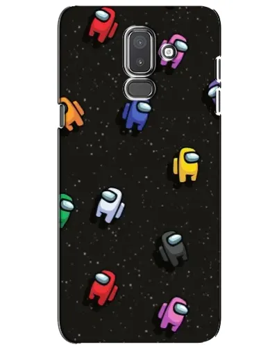 Чехол для Samsung Galaxy J8 2018 (J810) с картинкой «Космический паттерн Among Us» Чехол для Samsung Galaxy J8 2018 (J810) с картинкой «Космический паттерн Among Us»