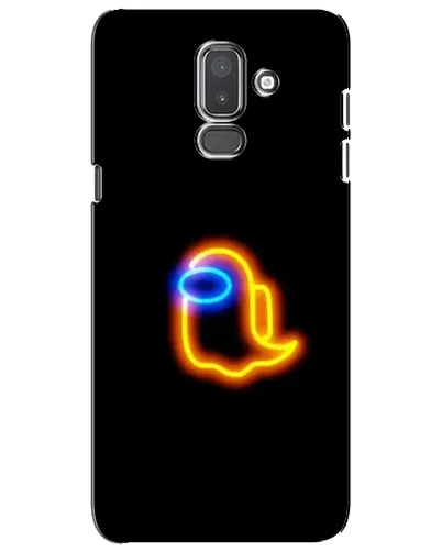 Чехол для Samsung Galaxy J8 2018 (J810) с картинкой «Among Us неоновое сияние» Чехол для Samsung Galaxy J8 2018 (J810) с картинкой «Among Us неоновое сияние»