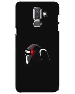 Чехол для Samsung Galaxy J8 2018 (J810) с картинкой «Among Us шлем»