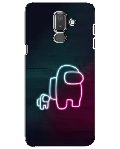 Чехол для Samsung Galaxy J8 2018 (J810) с картинкой «Among Us неон-арт» Чехол для Samsung Galaxy J8 2018 (J810) с картинкой «Among Us неон-арт»