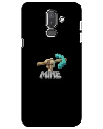 Чехол для Samsung Galaxy J8 2018 (J810) с картинкой «Алмазная кирка»