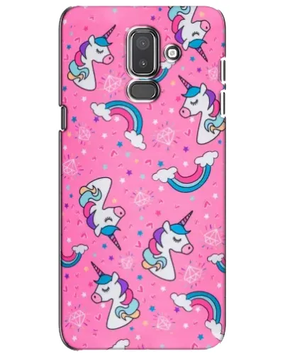 Чохол для Samsung Galaxy J8 2018 (J810) з картинкою «Unicorn паттерн рожевий» Чохол для Samsung Galaxy J8 2018 (J810) з картинкою «Unicorn паттерн рожевий»