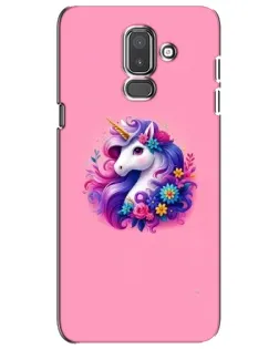 Чохол для Samsung Galaxy J8 2018 (J810) з картинкою «Казковий єдиноріг»
