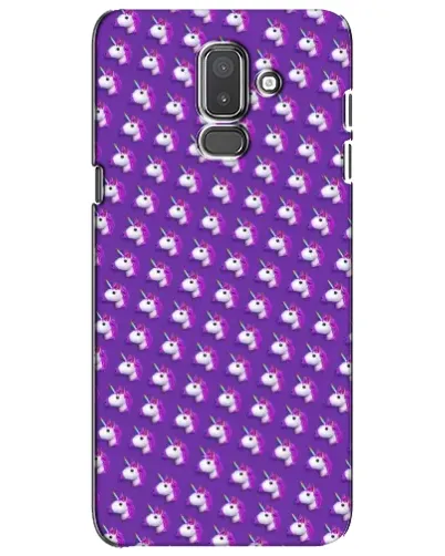 Чохол для Samsung Galaxy J8 2018 (J810) з картинкою «Єдинороги на фіолетовому» Чохол для Samsung Galaxy J8 2018 (J810) з картинкою «Єдинороги на фіолетовому»