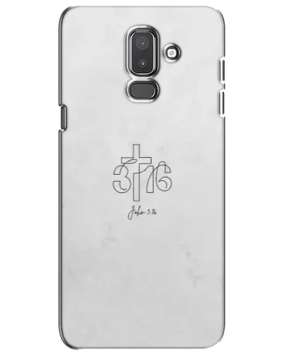 Чохол для Samsung Galaxy J8 2018 (J810) з картинкою «Івана 3:16 Хрест» Чохол для Samsung Galaxy J8 2018 (J810) з картинкою «Івана 3:16 Хрест»