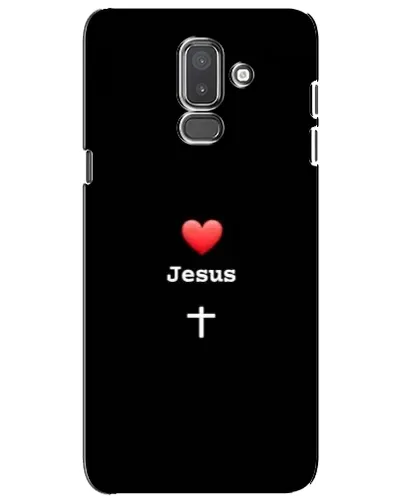 Чохол для Samsung Galaxy J8 2018 (J810) з картинкою «Серце - Jesus» Чохол для Samsung Galaxy J8 2018 (J810) з картинкою «Серце - Jesus»