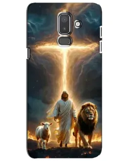 Чехол для Samsung Galaxy J8 2018 (J810) с картинкой «Лев Иуды и Свет»