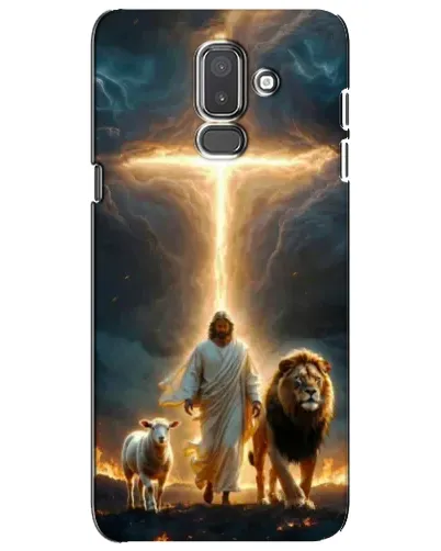 Чохол для Samsung Galaxy J8 2018 (J810) з картинкою «Лев Юди та Світло» Чохол для Samsung Galaxy J8 2018 (J810) з картинкою «Лев Юди та Світло»