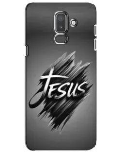 Чохол для Samsung Galaxy J8 2018 (J810) з картинкою «Напис Jesus Graffiti»