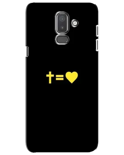 Чохол для Samsung Galaxy J8 2018 (J810) з картинкою «Серце та Хрест» Чохол для Samsung Galaxy J8 2018 (J810) з картинкою «Серце та Хрест»