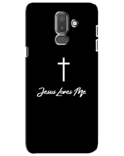 Чохол для Samsung Galaxy J8 2018 (J810) з картинкою «Ісус любить тебе»