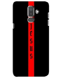 Чохол для Samsung Galaxy J8 2018 (J810) з картинкою «Червона лінія віри»