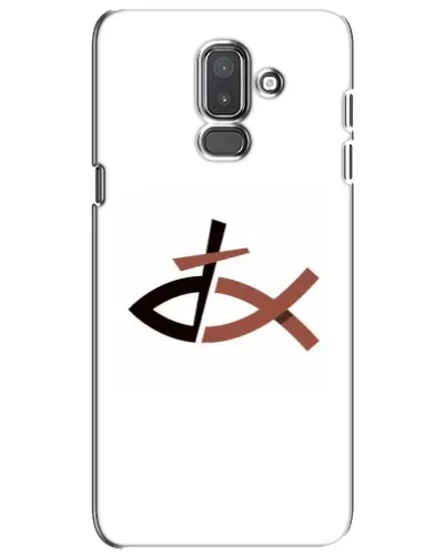 Чохол для Samsung Galaxy J8 2018 (J810) з картинкою «Риба та хрест» Чохол для Samsung Galaxy J8 2018 (J810) з картинкою «Риба та хрест»