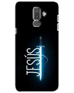 Чохол для Samsung Galaxy J8 2018 (J810) з картинкою «Меч Духа Jesus»