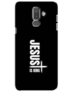 Чохол для Samsung Galaxy J8 2018 (J810) з картинкою «Вертикаль віри Jesus»