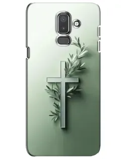 Чехол для Samsung Galaxy J8 2018 (J810) с картинкой «Оливковая ветвь»
