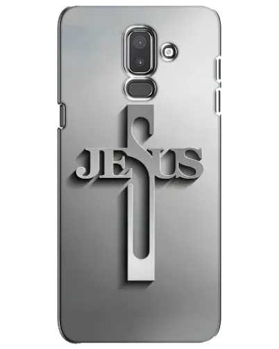 Чехол для Samsung Galaxy J8 2018 (J810) с картинкой «Металлический крест Jesus» Чехол для Samsung Galaxy J8 2018 (J810) с картинкой «Металлический крест Jesus»