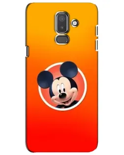 Чехол для Samsung Galaxy J8 2018 (J810) с картинкой «Mickey в круге»