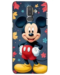 Чехол для Samsung Galaxy J8 2018 (J810) с картинкой «Осенний Mickey Mouse»