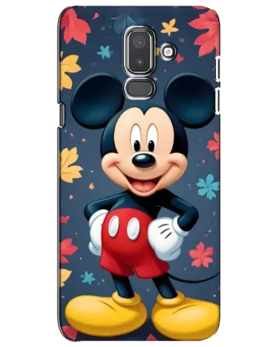 Чехол для Samsung Galaxy J8 2018 (J810) с картинкой «Осенний Mickey Mouse»
