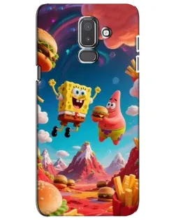 Чехол для Samsung Galaxy J8 2018 (J810) с картинкой «Космический фастфуд» Чехол для Samsung Galaxy J8 2018 (J810) с картинкой «Космический фастфуд»