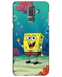 Чехол для Samsung Galaxy J8 2018 (J810) с картинкой «Подводный привет»