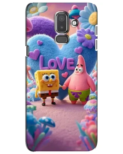 Чохол для Samsung Galaxy J8 2018 (J810) з картинкою «Губка Боб Патрік»
