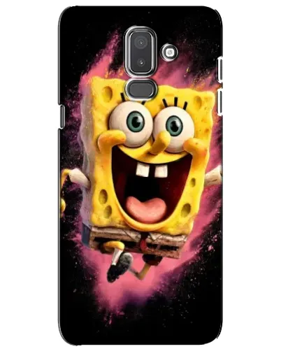 Чехол для Samsung Galaxy J8 2018 (J810) с картинкой «Взрывной Спанч Боб»