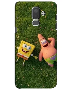 Чехол для Samsung Galaxy J8 2018 (J810) с картинкой «Друзья на лужайке»