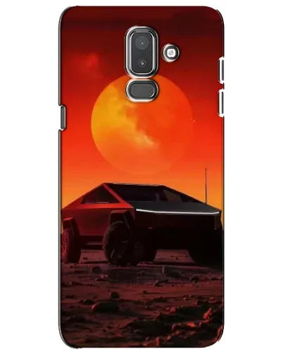 Чехол для Samsung Galaxy J8 2018 (J810) с картинкой «Cybertruck на Марсе» Чехол для Samsung Galaxy J8 2018 (J810) с картинкой «Cybertruck на Марсе»