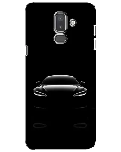 Чехол для Samsung Galaxy J8 2018 (J810) с картинкой «Силуэт Tesla Night» Чехол для Samsung Galaxy J8 2018 (J810) с картинкой «Силуэт Tesla Night»