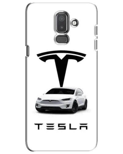 Чехол для Samsung Galaxy J8 2018 (J810) с картинкой «Tesla White Style» Чехол для Samsung Galaxy J8 2018 (J810) с картинкой «Tesla White Style»