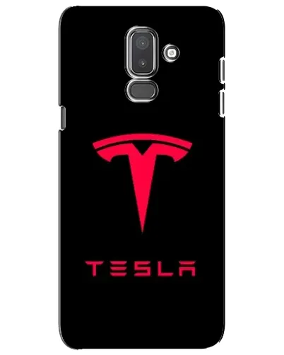 Чехол для Samsung Galaxy J8 2018 (J810) с картинкой «Tesla Red Logo» Чехол для Samsung Galaxy J8 2018 (J810) с картинкой «Tesla Red Logo»