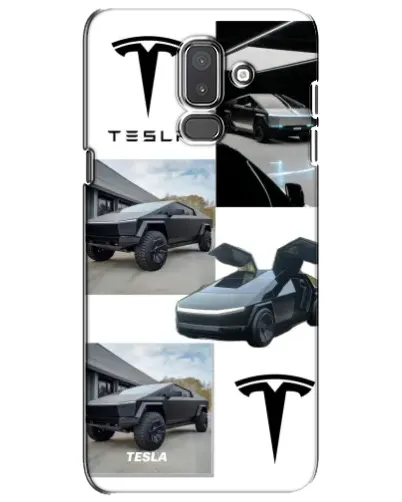 Чехол для Samsung Galaxy J8 2018 (J810) с картинкой «Коллаж Cybertruck Tesla» Чехол для Samsung Galaxy J8 2018 (J810) с картинкой «Коллаж Cybertruck Tesla»